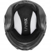 UVEX Instinct Visor Ski Helmet, Black/White, 56-58 cm (56/6/260/50)