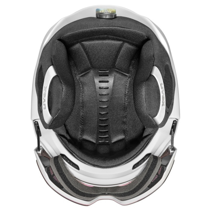 UVEX Horizon CV Ski Helmet, White, 55-59 cm (56/6/341/11)