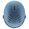 UVEX Wanted Visor Ski Helmet, Stone/Blue, 58-61