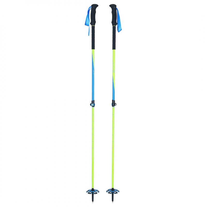 VIKING Lumi Pro Skitouring Ski Poles for Adults, green