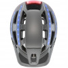 UVEX Finale Light 2.0 Bicycle Helmet, Grey/Red, 52-57
