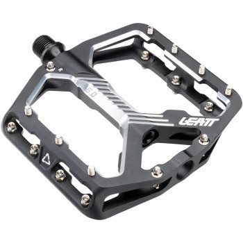 Leatt AllMtn 6.0 Flat Bicycle Pedals, Narrow Platform 114x100 mm, Black