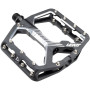 Leatt AllMtn 6.0 Flat Bicycle Pedals, Narrow Platform 114x100 mm, Black