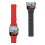 Urban Armor Gear UAG Pathfinder - silicone two-sided magnetic band for Apple Watch series 4-6 & SE 1-3, 44mm / series 7-9, 45mm / series 10-11, 46mm / Ultra 1-3, 49mm (ash/lava)