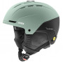 UVEX Stance MIPS Ski Helmet 54-58, Black/Green