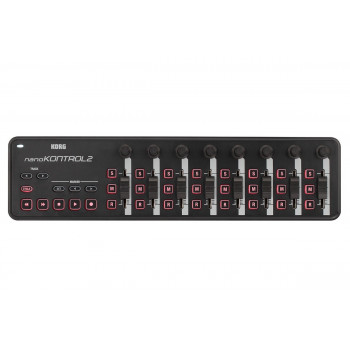 Korg nanoKONTROL2 USB MIDI Controller, Black