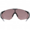 UVEX Pace Perform S CV Sports Glasses, Semi-Rimless, White