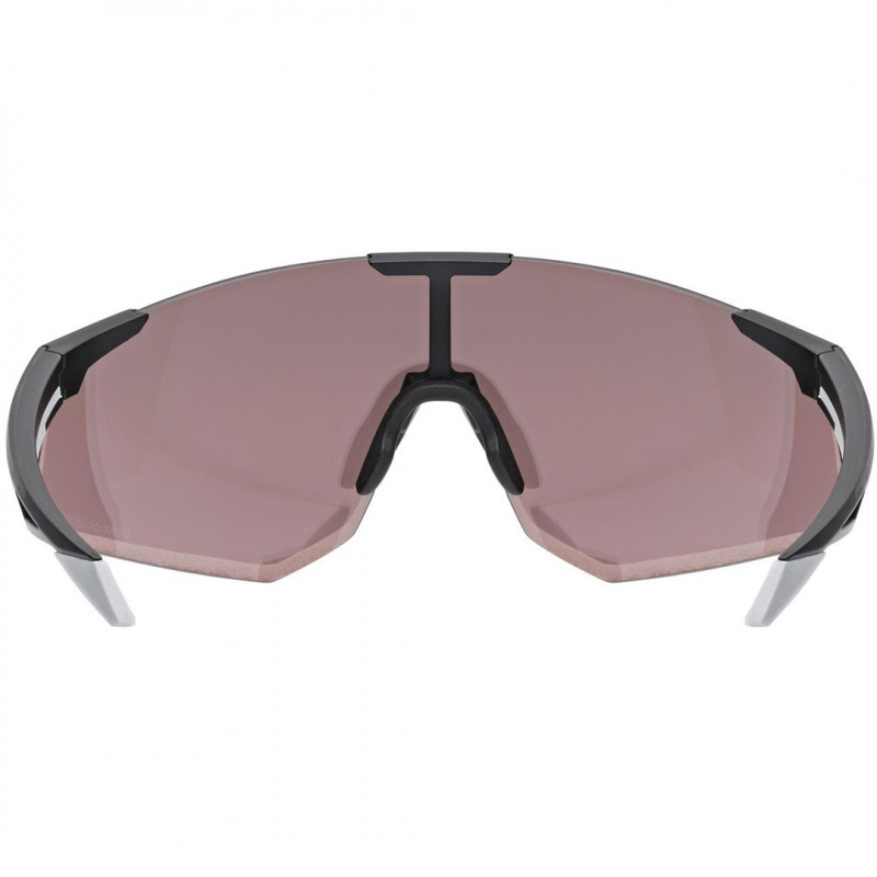 UVEX Pace Perform S CV Sports Glasses, Semi-Rimless, White