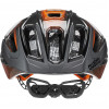 UVEX Quatro Bicycle Helmet 52-57, Orange/Titanium