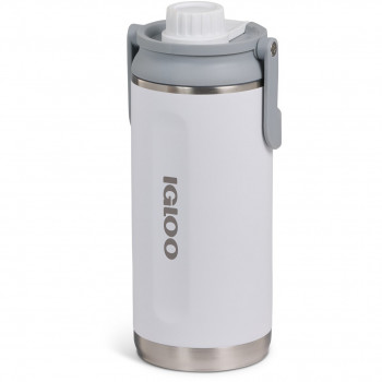 Igloo Twist'N'Chug 36 OZ (1.05 L) Thermal Bottle, White