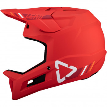 Leatt MTB Gravity 1.0 Junior V25 Kids' Full-Face Bicycle Helmet XXS, Fire