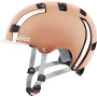UVEX HLMT 5 Bike Pro Bicycle Helmet, Brown, 55-58