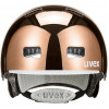 UVEX HLMT 5 Bike Pro Bicycle Helmet, Brown, 55-58