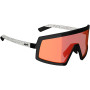 LEATT MadViz One Iriz Cycling Glasses, Black/White