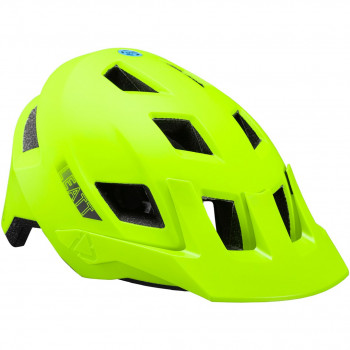 LEATT MTB AllMtn 1.0 V24 Bicycle Helmet, L, Lime