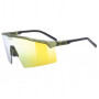 UVEX Flowline Kids' Sports Glasses, Semi-Rimless, Green