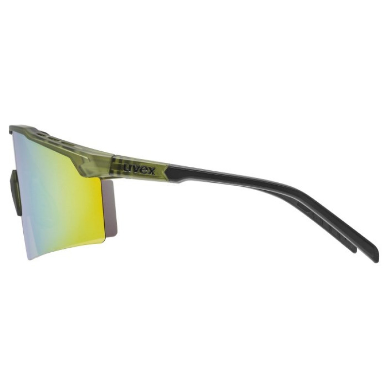 UVEX Flowline Kids' Sports Glasses, Semi-Rimless, Green