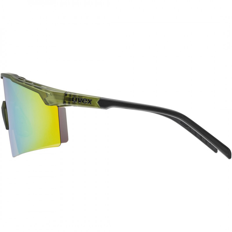 UVEX Flowline Kids' Sports Glasses, Semi-Rimless, Green