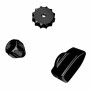 Ascher Racing Knob Kit Pro for Sim Racing Wheels, Stealth Black