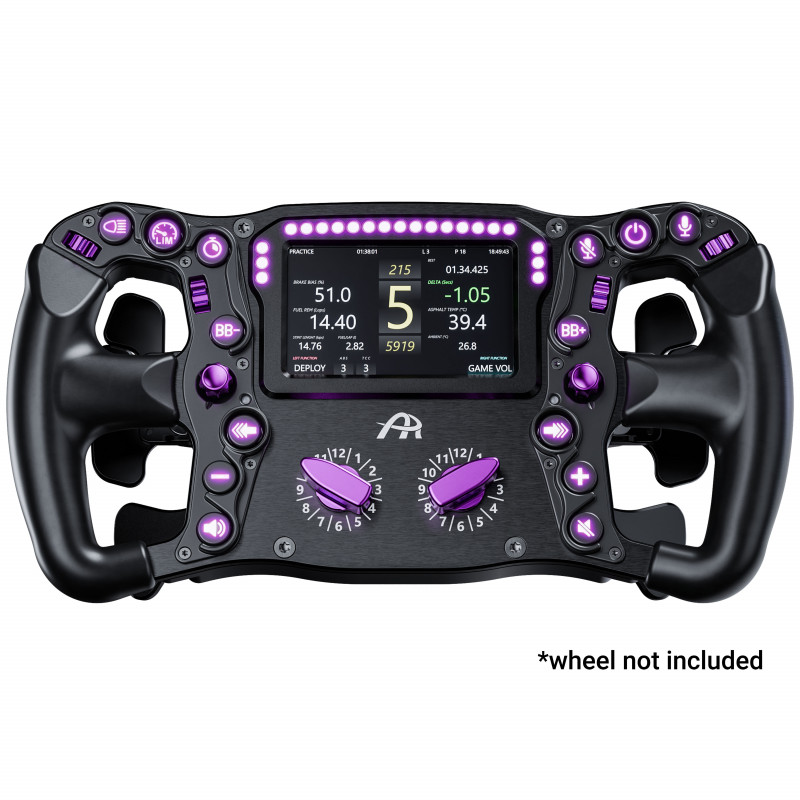 Ascher Racing Knob Kit Pro, Champion Purple