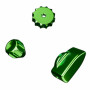 Ascher Racing Knob Kit Pro, Maniti Green