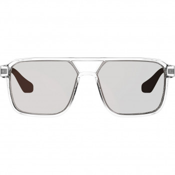 Leatt TheViz Pyrenees Polarized Cycling Glasses, Clear/Silver