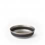 Sea To Summit Detour Stainless Steel collapsible bowl L, black