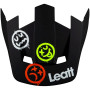 Leatt Visor for MTB Gravity 1.0 V25 Helmet (M-XXL), Black