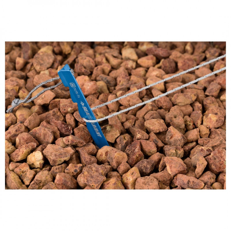 Sea to Summit Ground Control Light Tent Pegs, Aluminium, Blue, 6 pcs