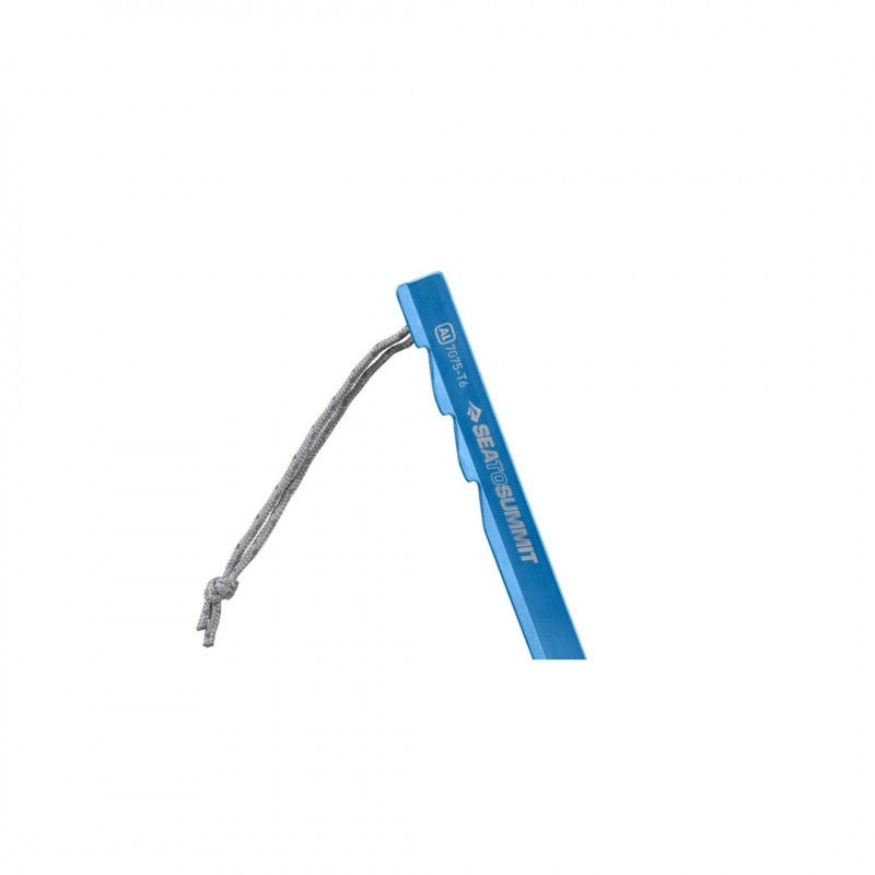 Sea to Summit Ground Control Light Tent Pegs, Aluminium, Blue, 6 pcs