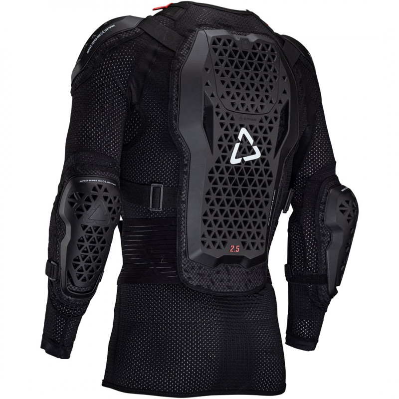 Leatt Body Protector 2.5 Chest & Back Protector, Black, XXL