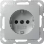 GIRA Socket-Outlet 418326 Schuko SH SRK System 55 F Al