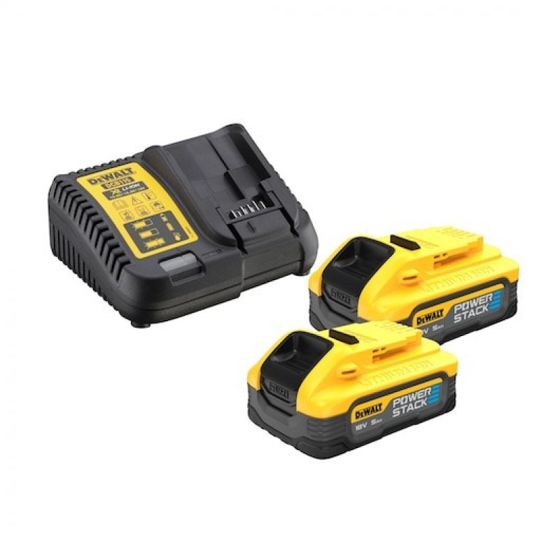 DeWalt DCK2050H2T-QW Power Tool Combo Kit DCD805 + DCF850, 18 V, 2 x 5.0 Ah Battery