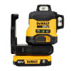 DeWalt DCLE34031D1-QW 3x360° Cross Line Laser Level, Green, 40 m, 18 V, 2 Ah Battery, TSTAK Case