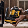DeWalt DCLE34031D1-QW 3x360° Cross Line Laser Level, Green, 40 m, 18 V, 2 Ah Battery, TSTAK Case
