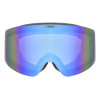 UVEX Provoqe FM Ski Goggles, Black, Blue Lens