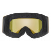 UVEX Provoqe FM Ski Goggles, Black, Blue Lens