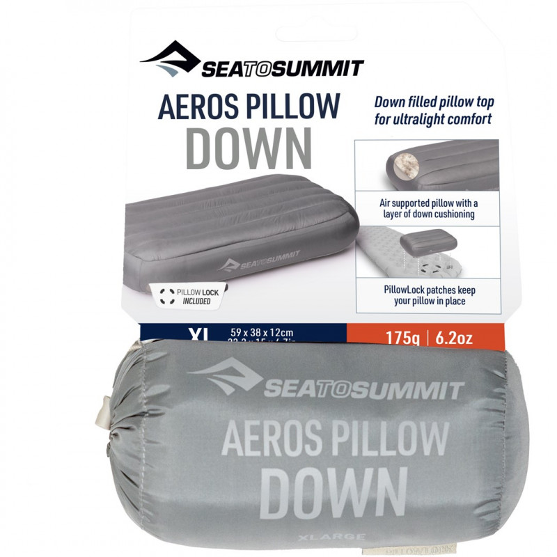 Sea to Summit Aeros Down Inflatable Pillow, L