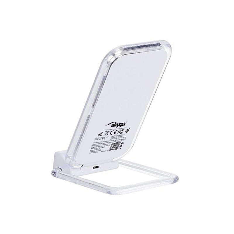 Induction charger QI Akyga AK-QI-03 5V max 1.5A 2 x USB 2.0
