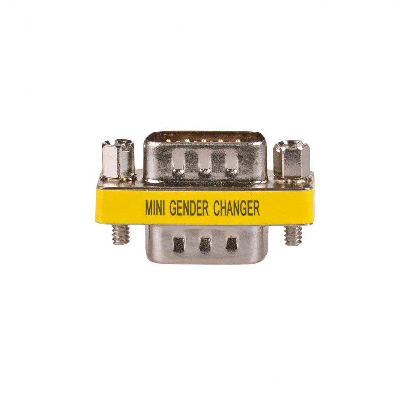 Akyga AK-AD-19 D-Sub 15-pin (M) to D-Sub 15-pin (M) VGA Gender Changer, Silver