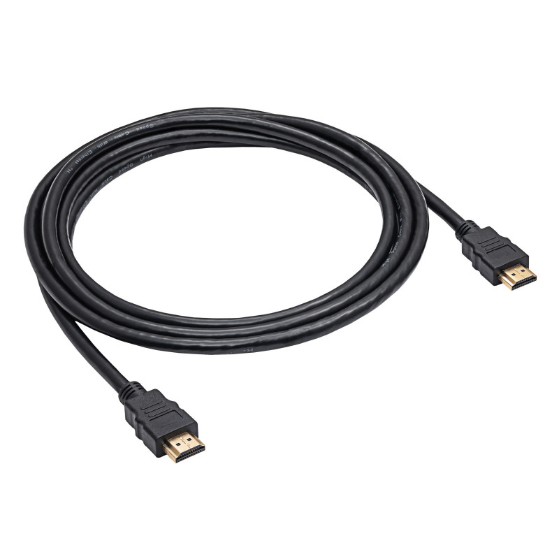 Akyga AK-HD-30A HDMI 1.4 High Speed Cable with Ethernet, 3 m, Black