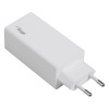 Wall charger Akyga AK-CH-20 100W USB-C USB-A PD GaN 5-20V / 1.5-5A white