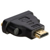 Akyga AK-AD-02 DVI-I 24+5 Female to HDMI Male Adapter, Black