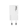 Wall charger Akyga AK-CH-27 30W USB-C USB-A PD GaN 5-20V / 1.5-3A white