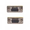 Akyga AK-AD-18 D-Sub 15-pin (F) to D-Sub 15-pin (F) VGA Gender Changer, Silver