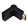 Akyga AK-AD-40 HDMI (M) to HDMI (F) 180° Rotatable Angle Adapter, Black
