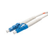 Akyga AK-FC-01 LC to LC Duplex Fibre Optic Patch Cable, 2 m, Black
