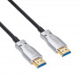 Akyga AK-HD-400L HDMI 2.1 Active Optical Cable (AOC), 48 Gbps, 8K@60Hz, 4K@120Hz, 40 m, Black