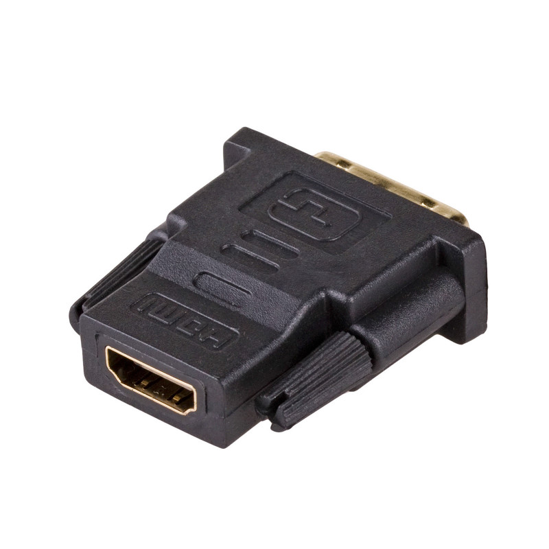 Akyga AK-AD-41 HDMI (F) to DVI-D 24+1 (M) Adapter, Black
