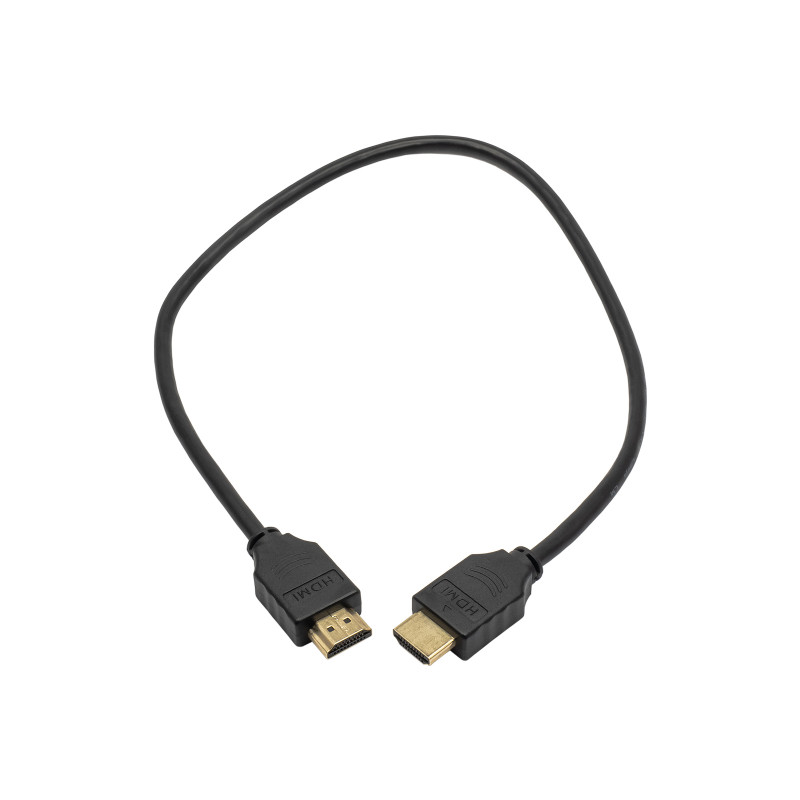 Akyga AK-HD-05A High Speed HDMI Cable with Ethernet, HDMI 1.4, 0.5 m, Black
